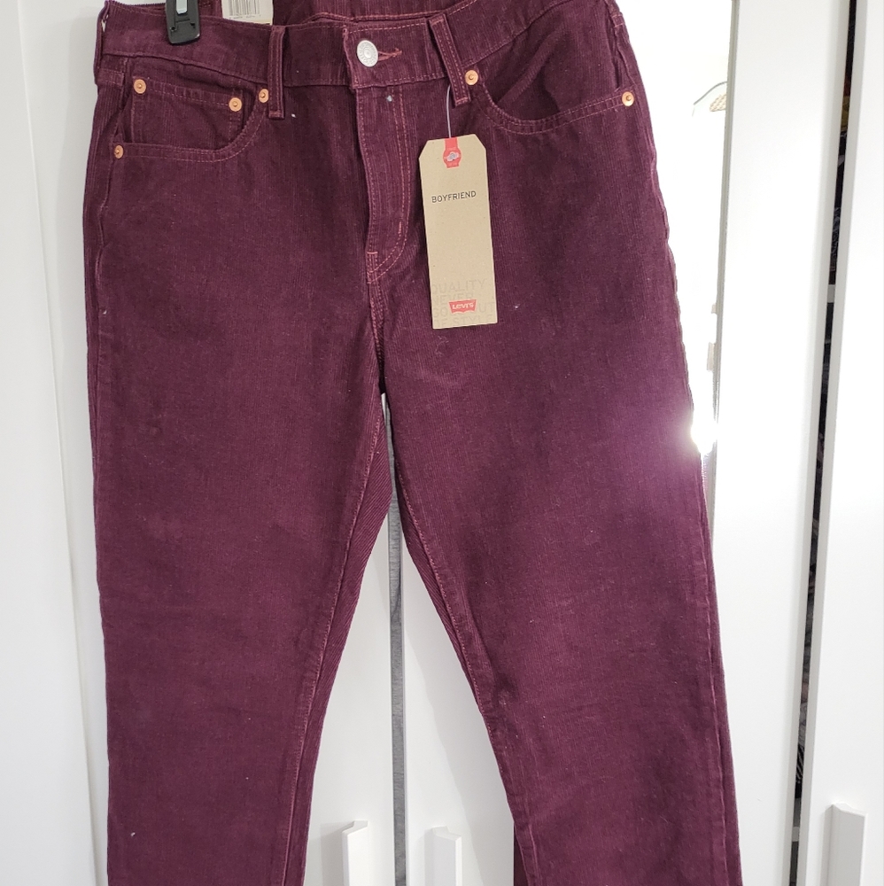 Boyfriend Levi's Corduroy Pants 30×30